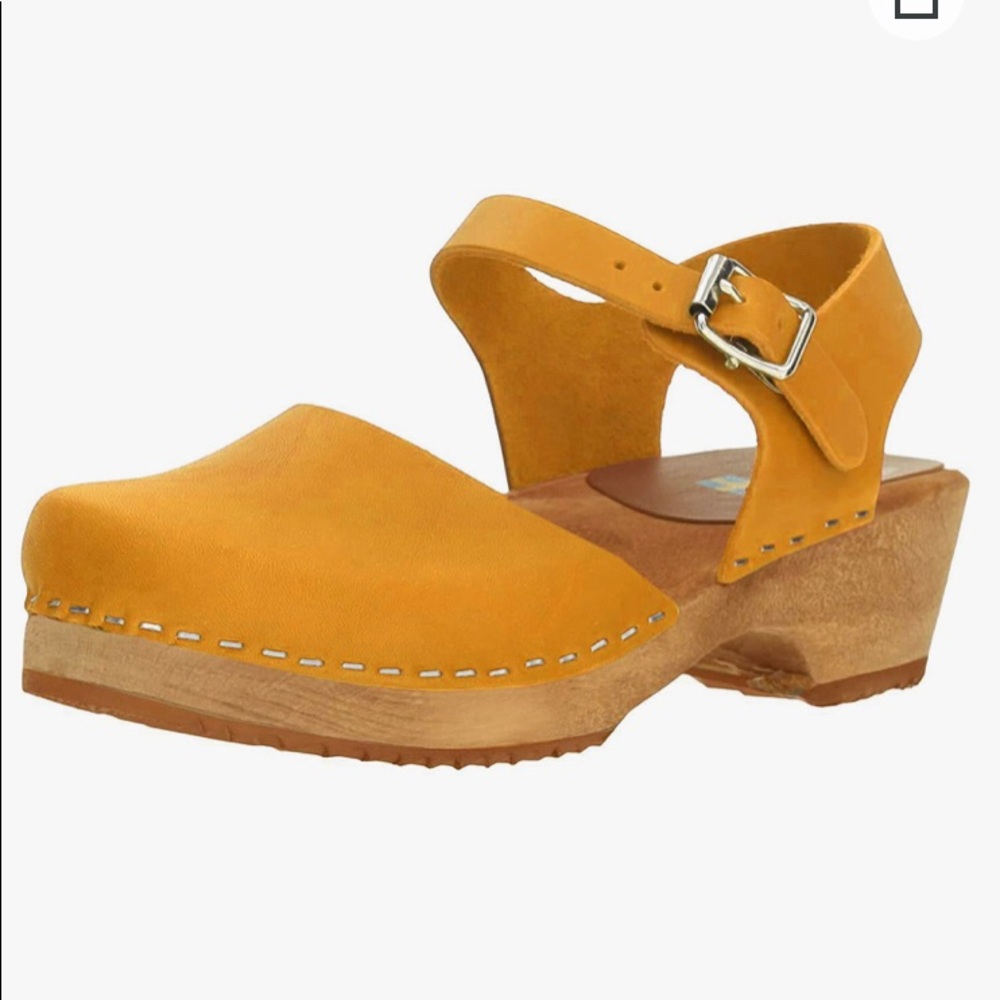 MIA Swedish Clogs Mustard Yellow